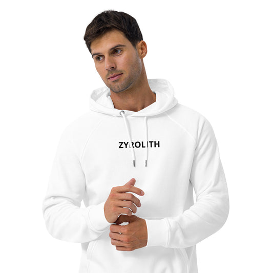 Zyrolith Unisex eco raglan hoodie